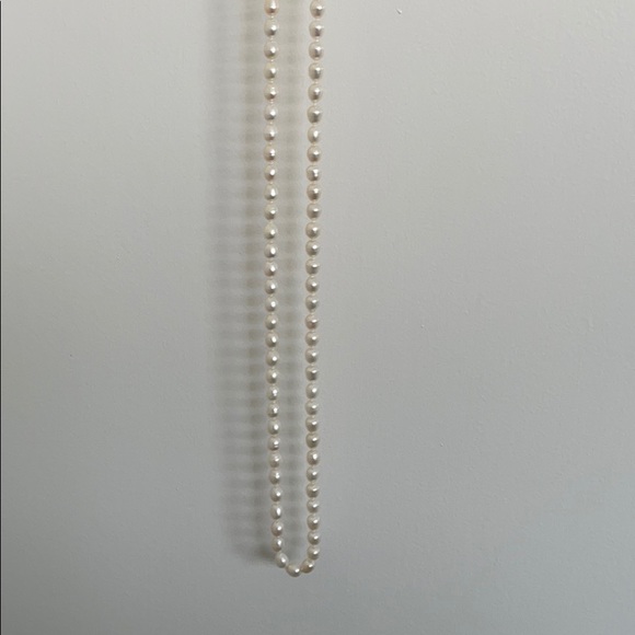 Stephen Silver Pearl Necklace - Picture 1 of 3